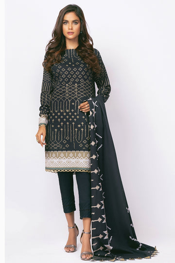 FW-4.1-21-BLACK Alkaram Winter Collection 2021